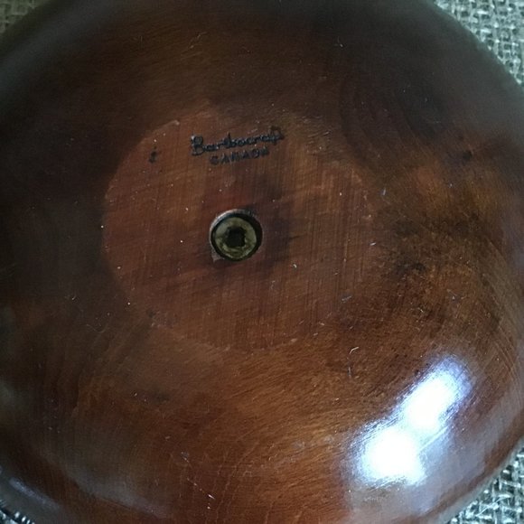 Vintage Wood Nut Bowl with Tools Baribocraft - Picture 6 of 6